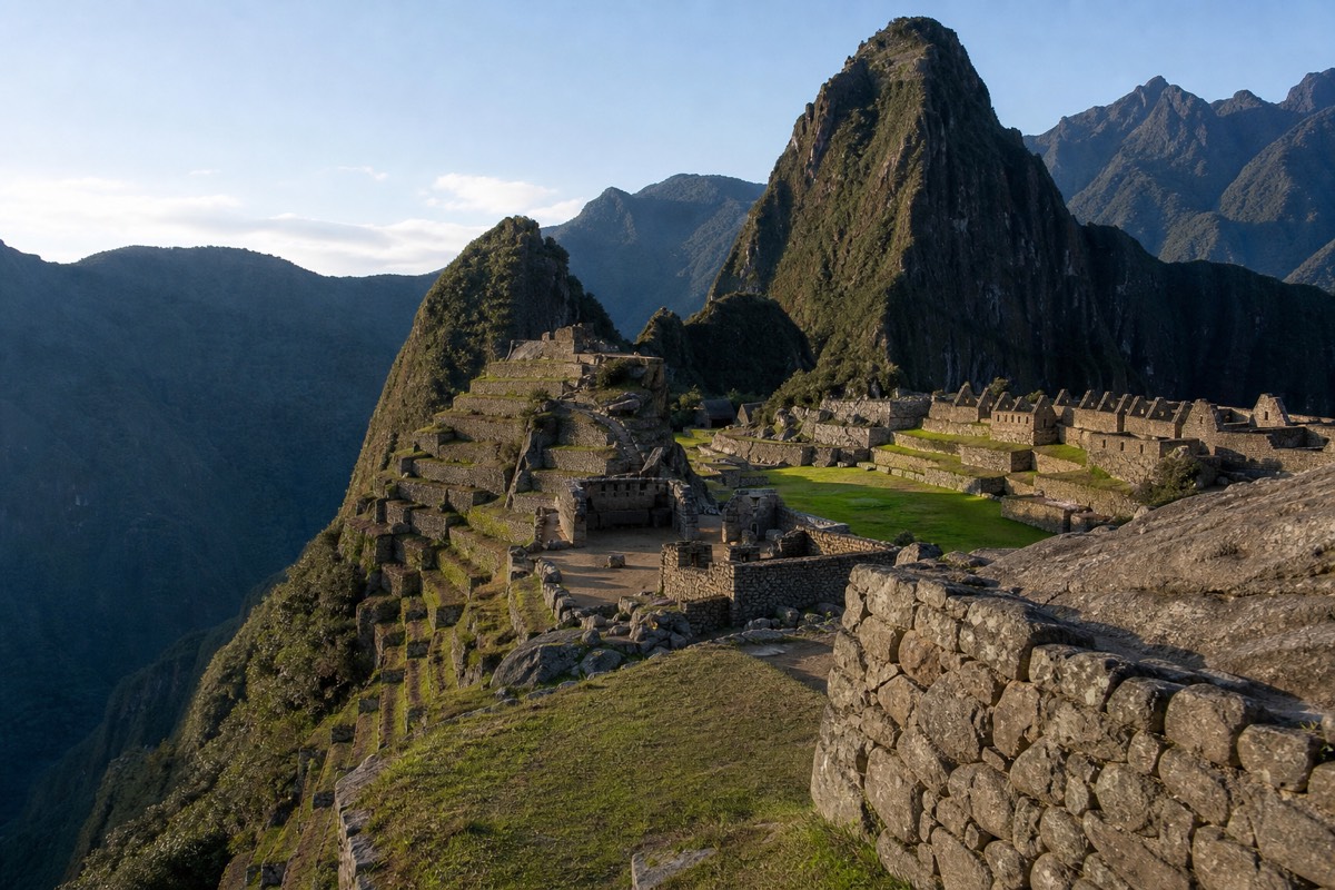 The Inca citadel of Machu Picchu