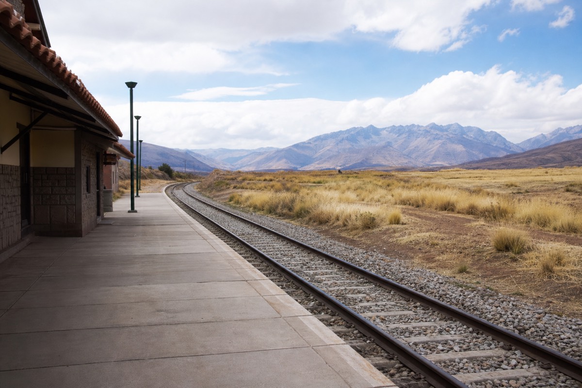 The line between Cusco and Machu Picchu